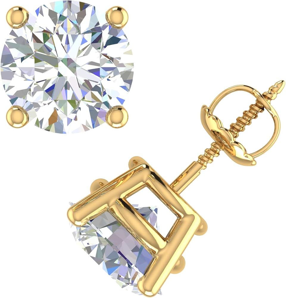 Diamond Stud Earrings
