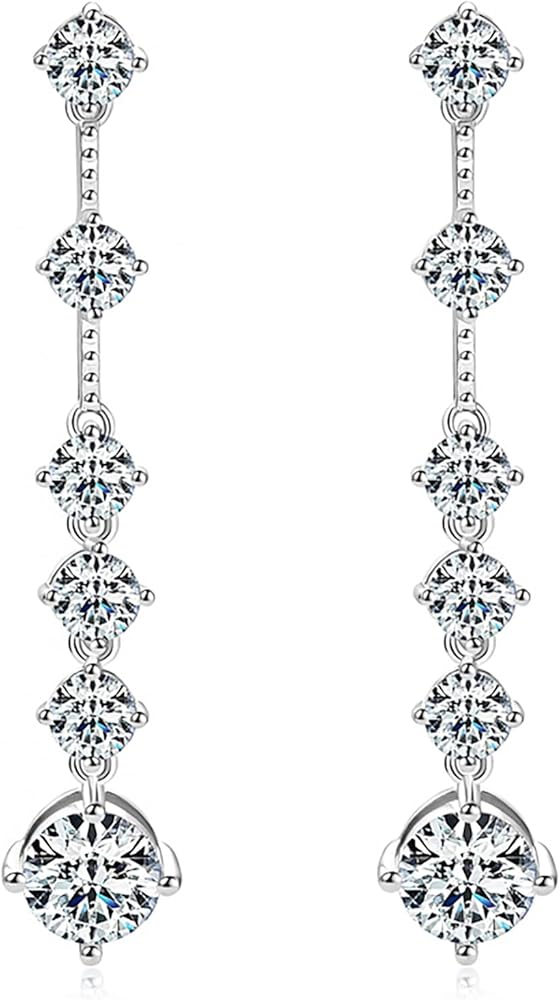 Diamond Drop Earrings
