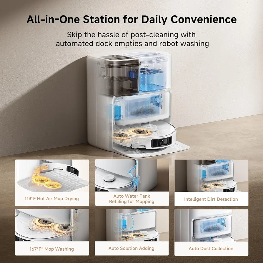(Robot Vacuum & Mop