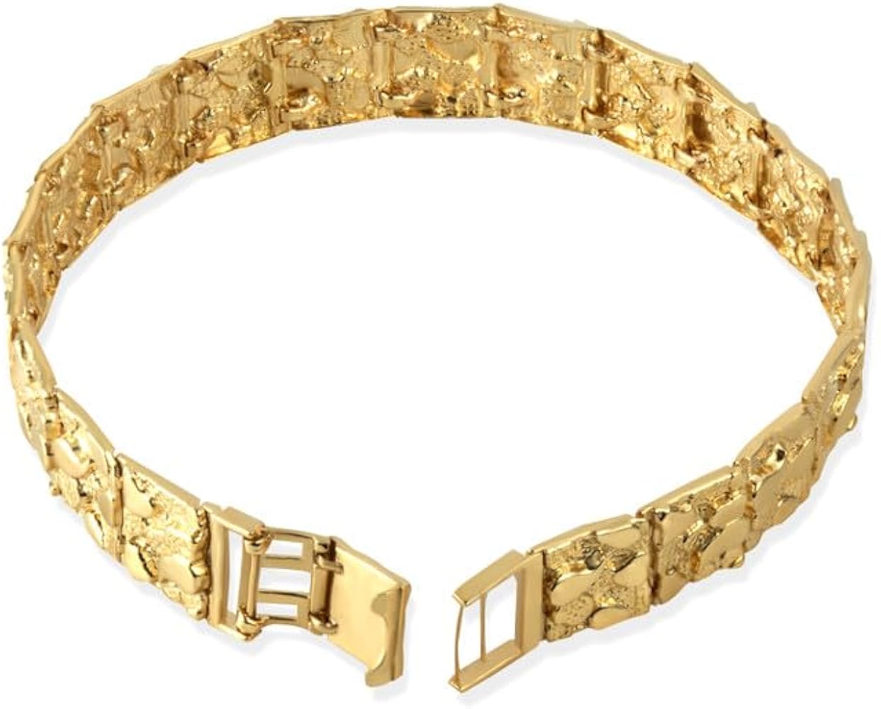 Textured Gold Bracelet