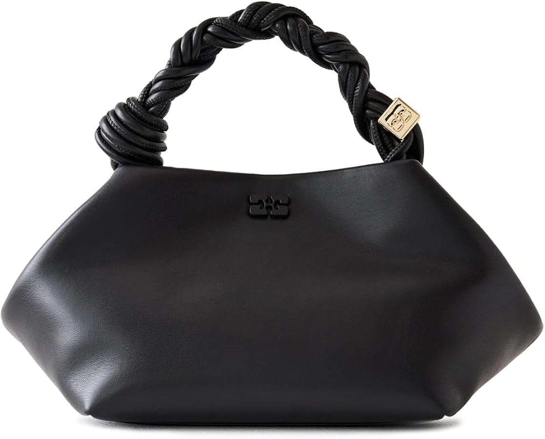 Braided Handle Hobo Bag
