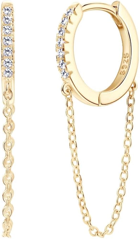 Chain Hoop Earrings