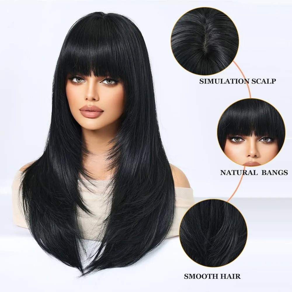 Black Layer Wig