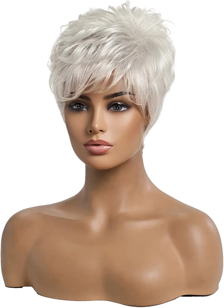 Silver Pixie Wig