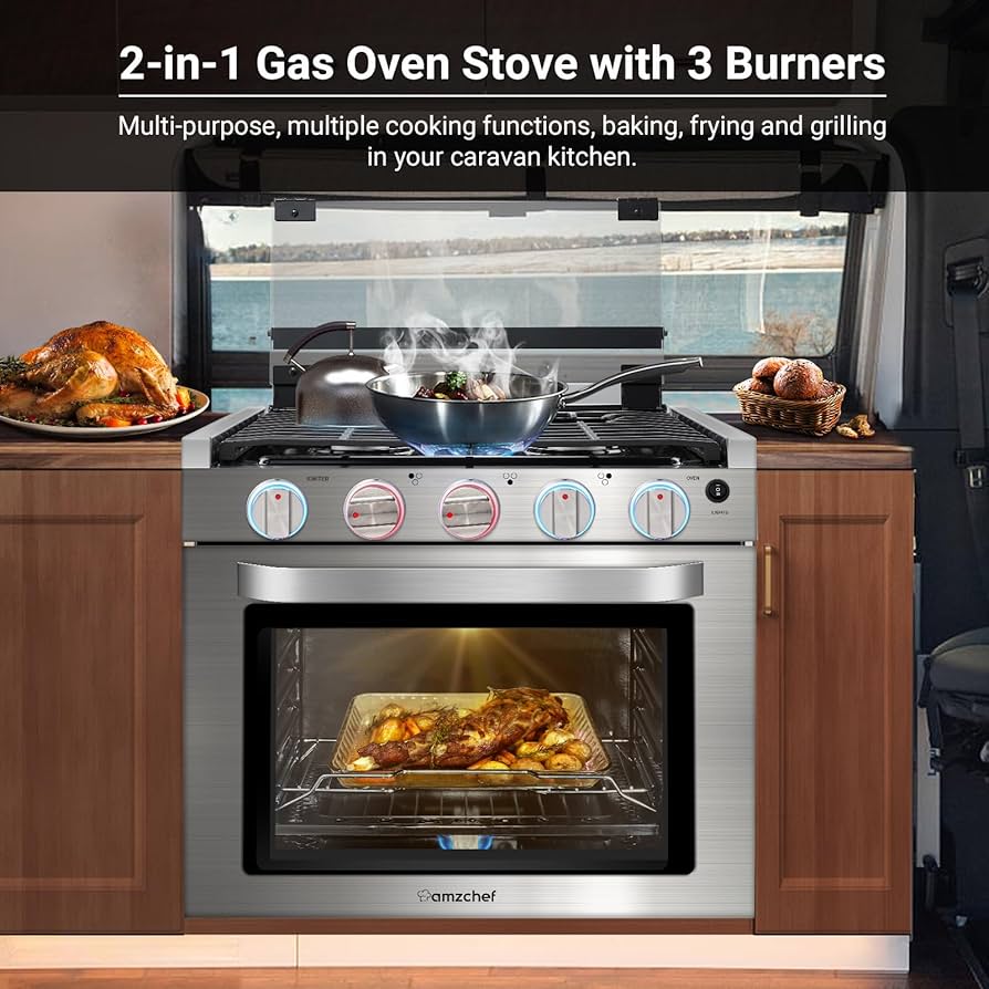 Tomichef Gas Range with Oven