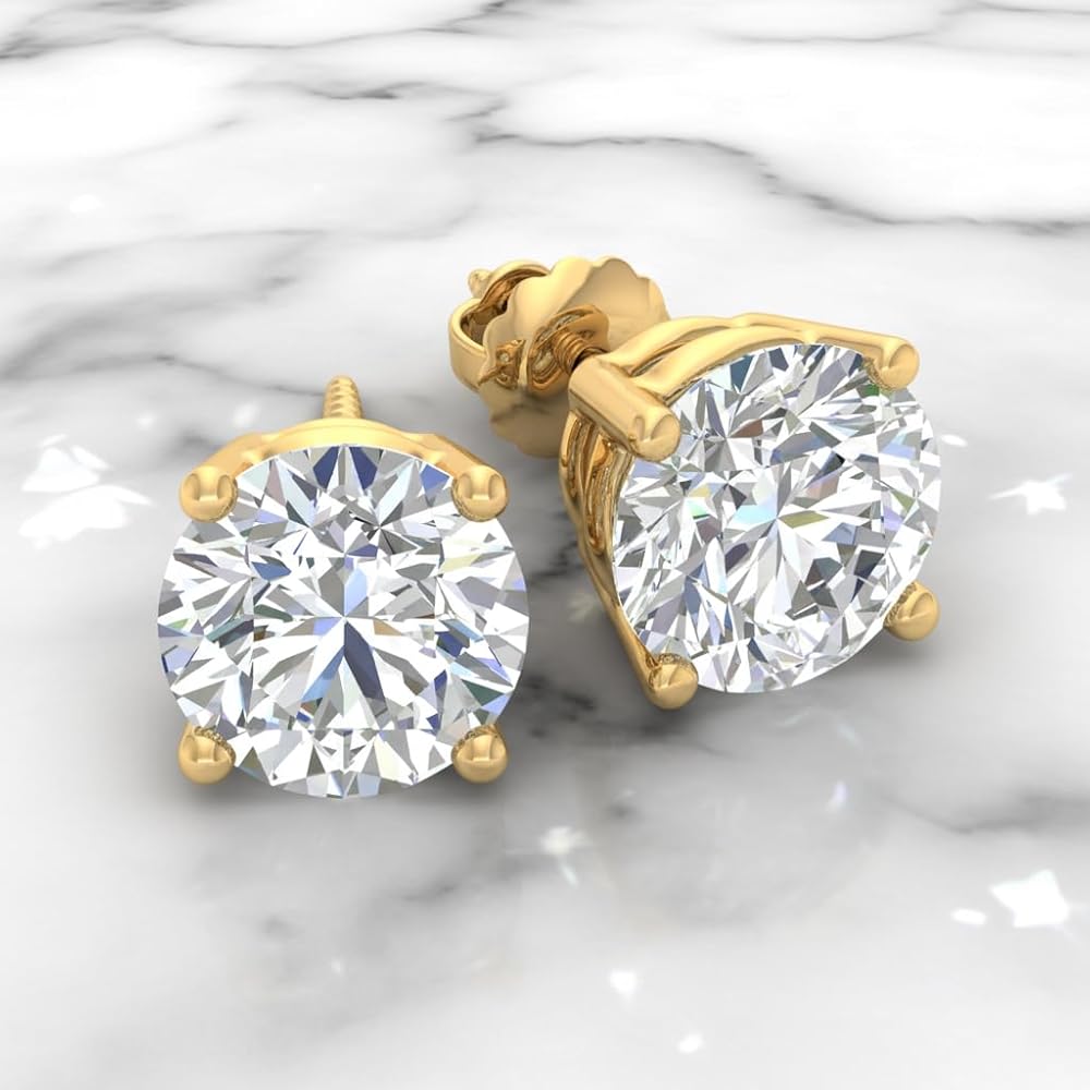 Diamond Stud Earrings