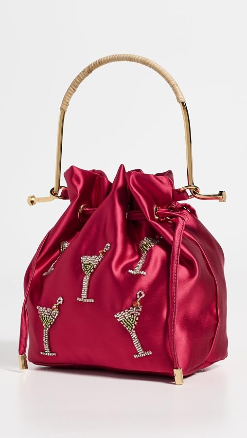 Satin Bucket Bag