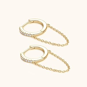 Chain Hoop Earrings