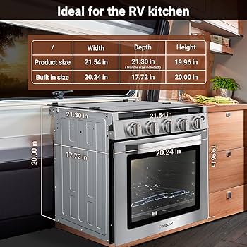 Tomichef Gas Range with Oven