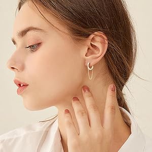 Chain Hoop Earrings