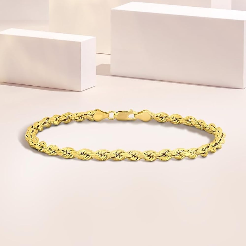 Gold Rope Bracelet