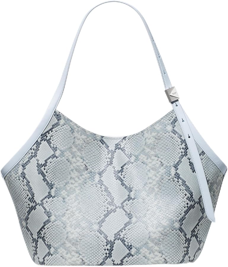 Snake Print Hobo Bag