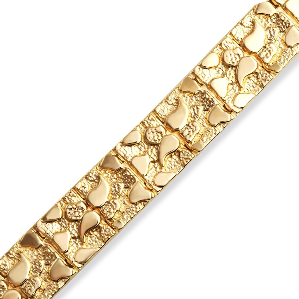 Textured Gold Bracelet