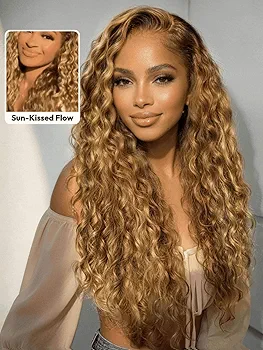 Golden Curl Wig