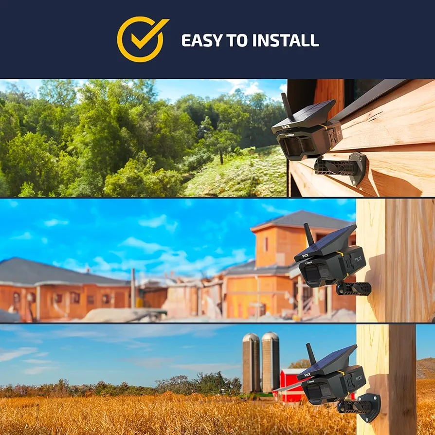 Wireless LTE Security Camera