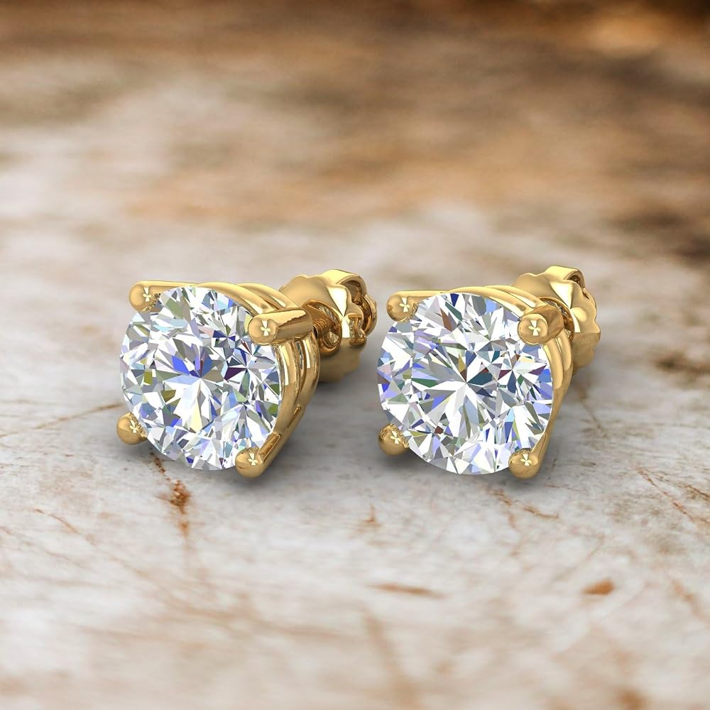 Diamond Stud Earrings