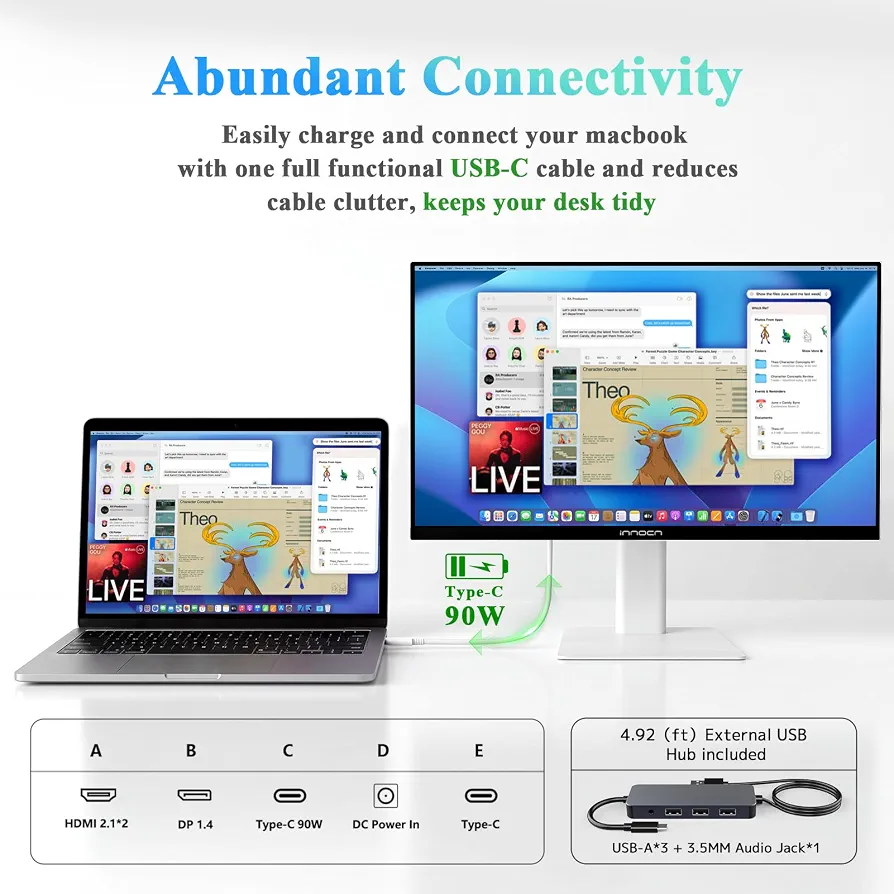 INNOCN 32-inch 4K UHD Monitor